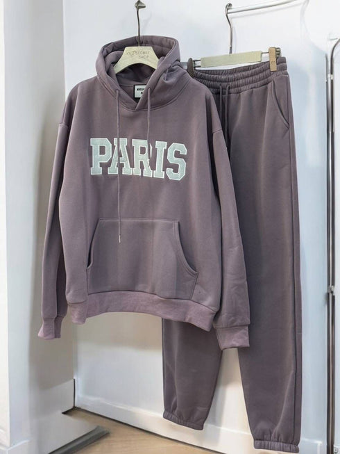 Winter Hoodie And Trousers Sets